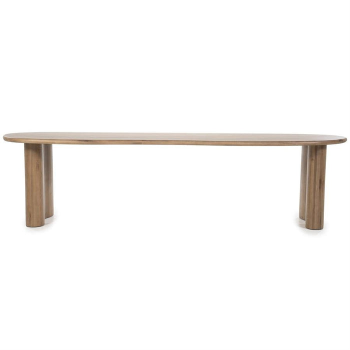 Eettafel Josh 300x110 cm - bruin