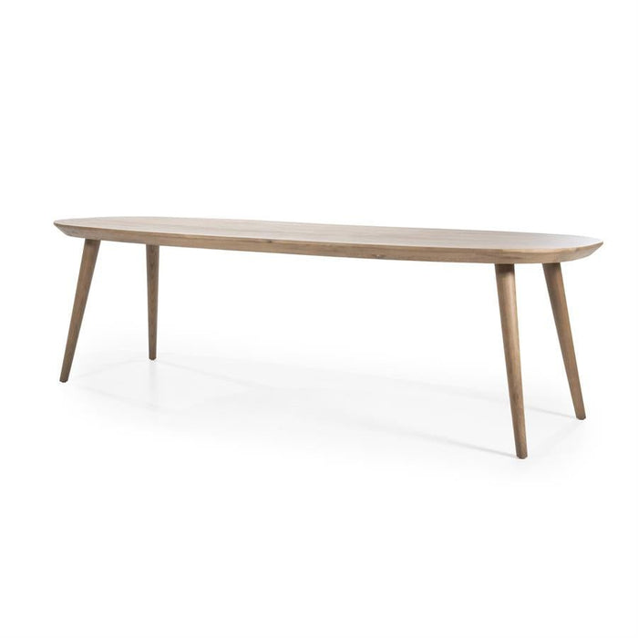 Eettafel Elijah 260x100 cm - bruin