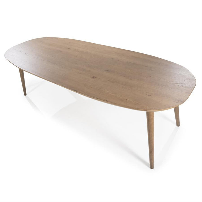 Eettafel Elijah 260x100 cm - bruin