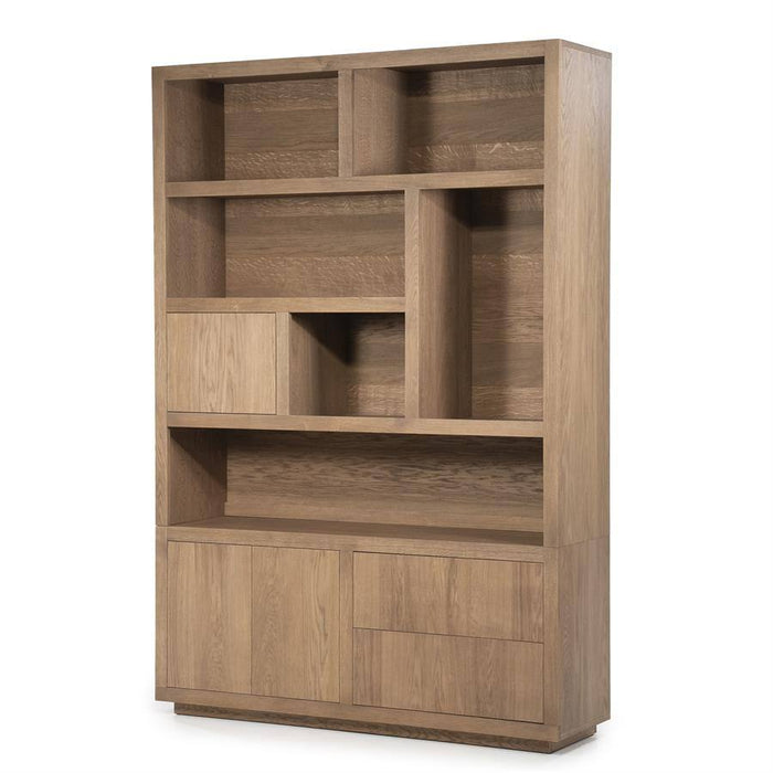 Schrank Helsinki 150x220 cm - hellbraun