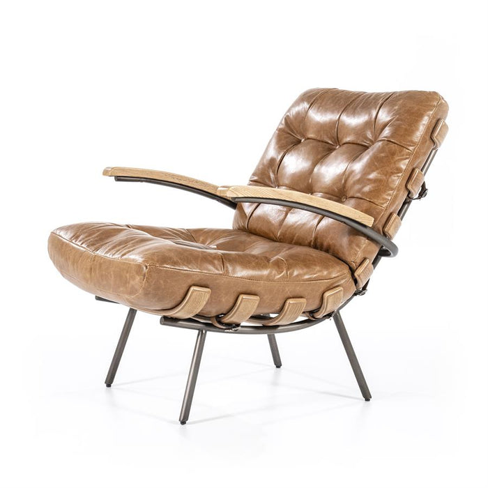 Fauteuil Bastiaan - cognac java leder