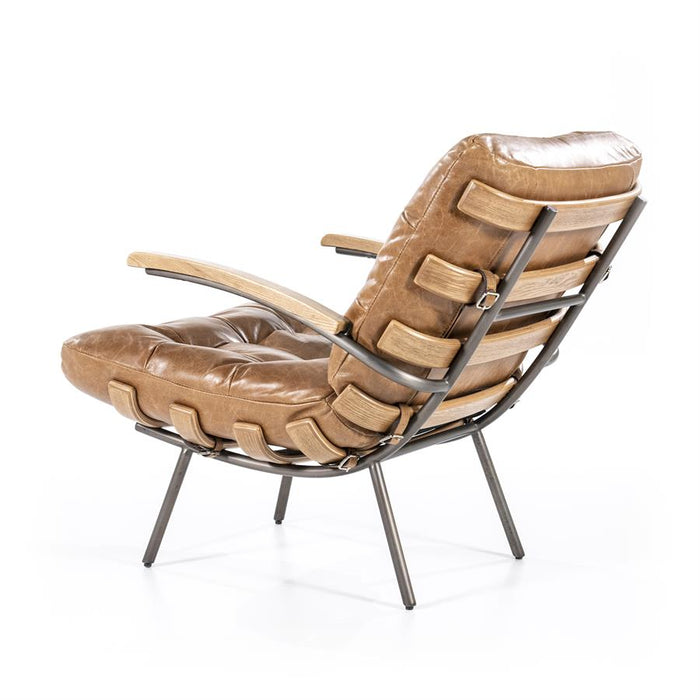 Fauteuil Bastiaan - cognac java leder