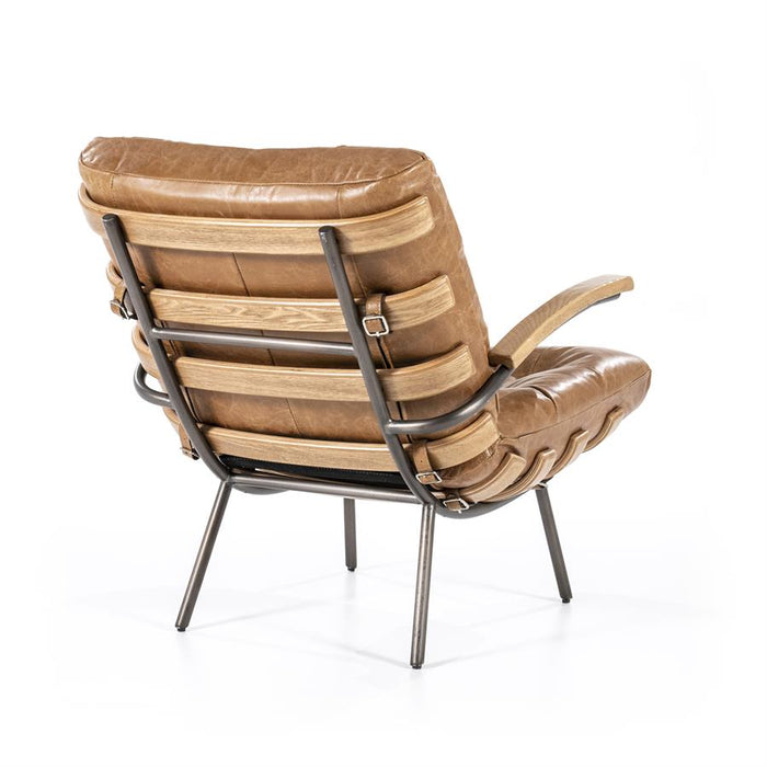 Fauteuil Bastiaan - cognac java leder