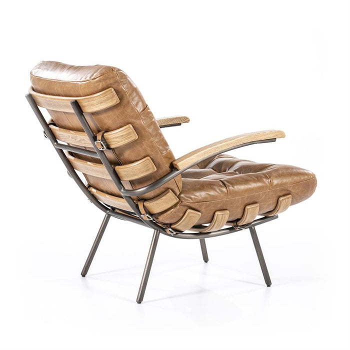 Fauteuil Bastiaan - cognac java leder