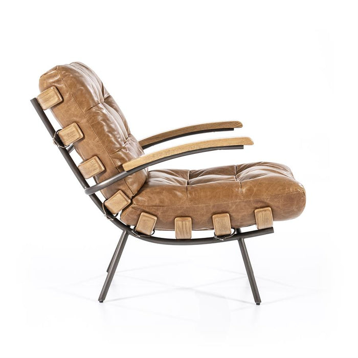 Fauteuil Bastiaan - cognac java leder