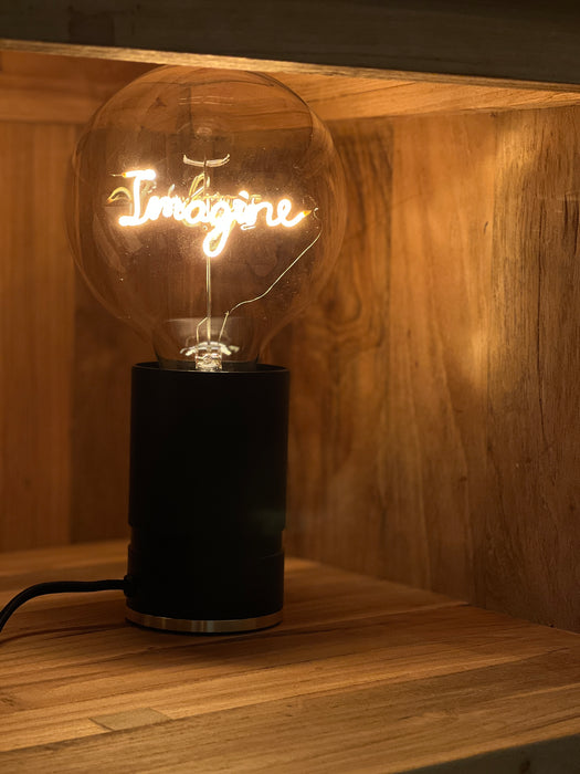 Dekorative Lampe „Imagine“ – verkabelt