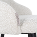 Stoel Twiggy white bouclé