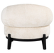 Fauteuil Montana white chenille