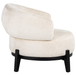 Fauteuil Montana white chenille