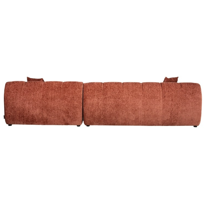 Sofa Cube 3-zits + lounge rechts (blush)