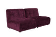 Giada Sofa 2-zits Plum