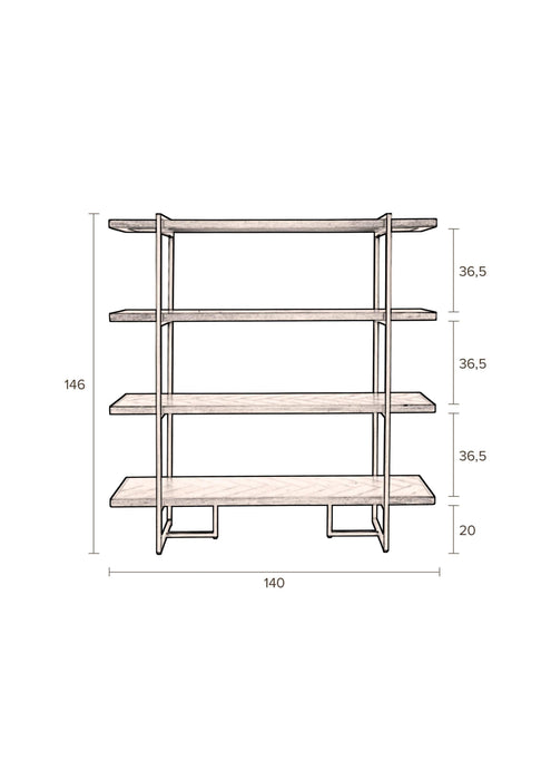 Class Wandkast Zwart