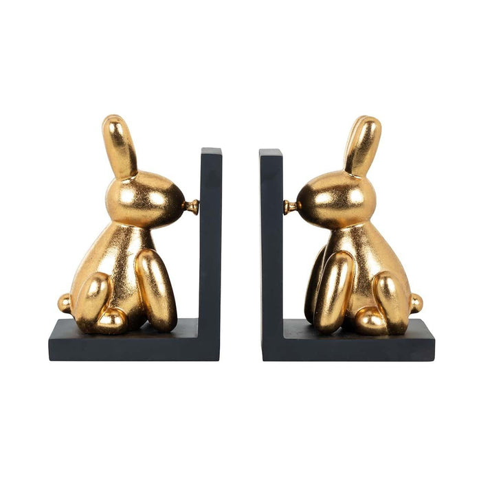 Boekenstandaard Cony (Black/gold)