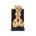 Boekenstandaard Cony (Black/gold)