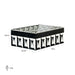 Juwelenbox Licia groot (Black/white)