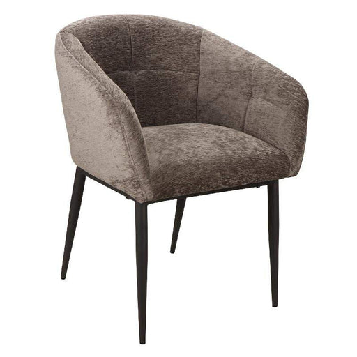 Jeno Anthracite 16 aura fabric armchair black