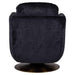 Draaifauteuil Turner black chenille (Bergen 809 black chenille)