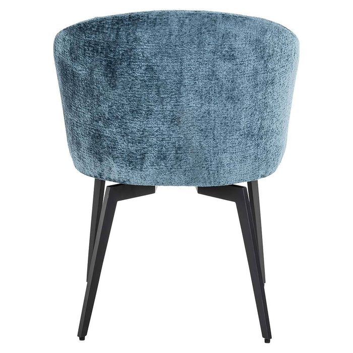 Stuhl Amphara Blau Chenille