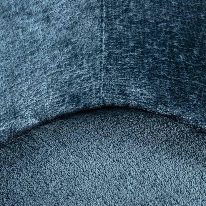 Stuhl Amphara Blau Chenille