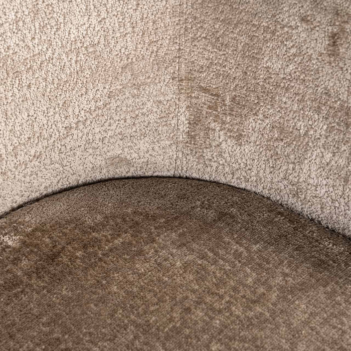 Stoel Ruby taupe chenille