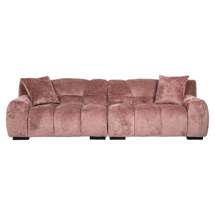 Bank Charelle rose chenille