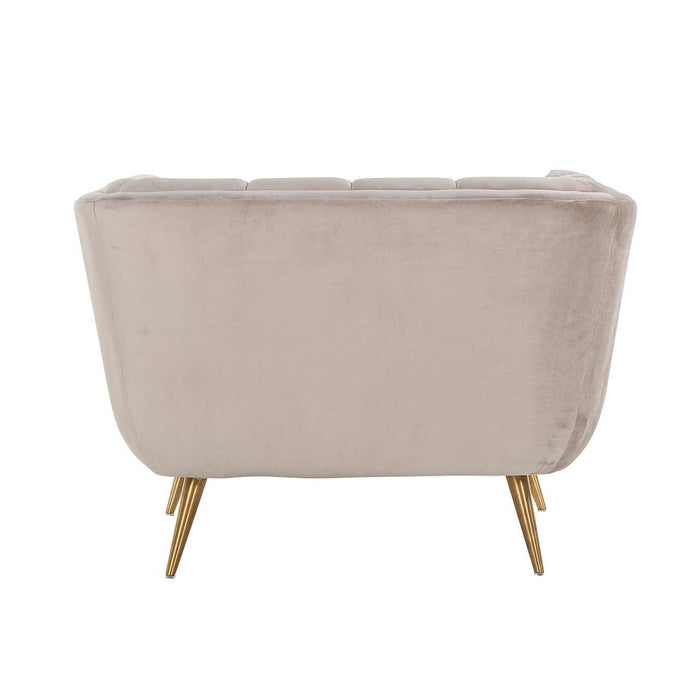 Fauteuil Huxley Khaki velvet