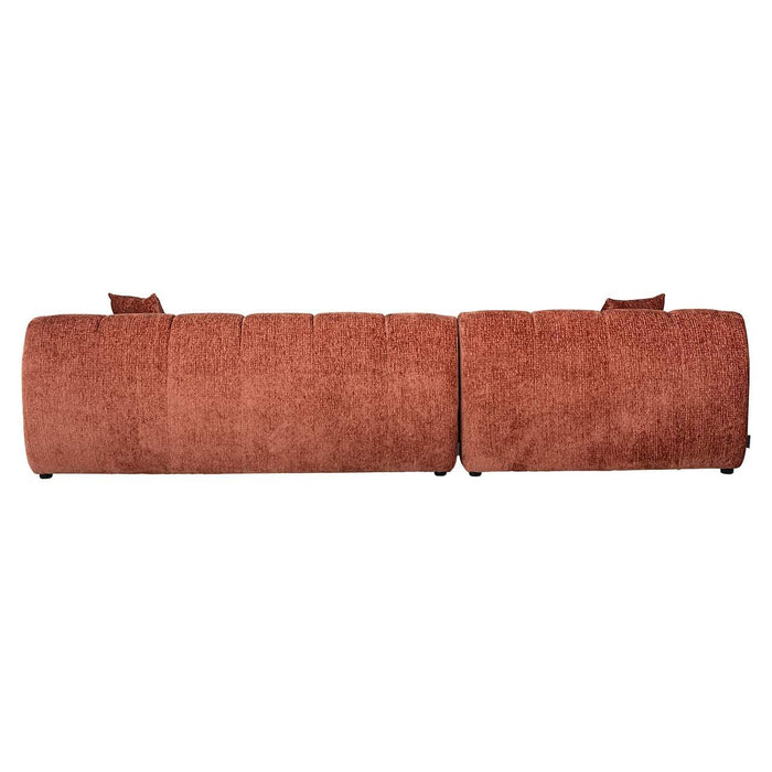 Sofa Cube 3-zits + lounge links Blush Fusion