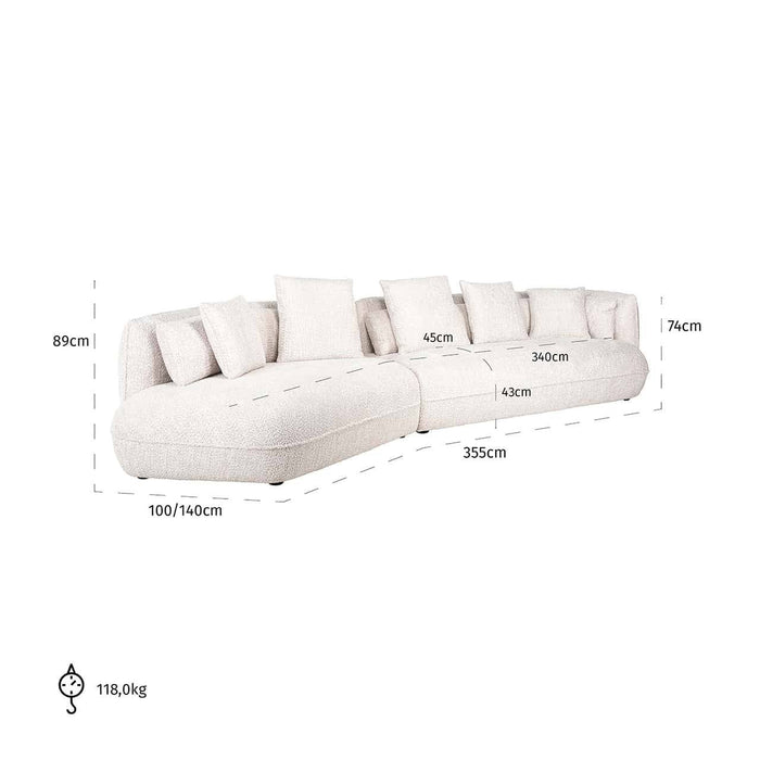 Sofa Rodina lovely cream