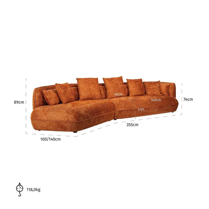 Sofa Rodina lovely pumpkin