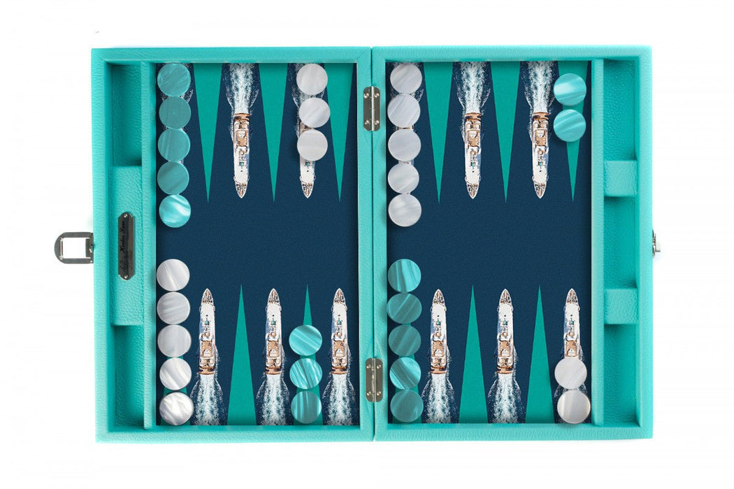 Backgammon Yacht Turqouise